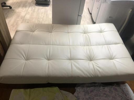 値下げ【松本市引き取り限定】NITORIソファベッド（３人掛け）Nシールド