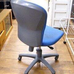 KOKUYO CRS-G210F4HSN69 2018年製 OAチェア オフィス 会議用 椅子 回転イス 回転チェア 昇降チェア 昇降椅子 ブルー系 コクヨ 札幌市 厚別区の画像