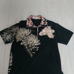 絡繰魂　和柄　半袖