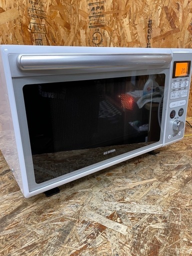 （s7075) アイリスオーヤマ 過熱水蒸気 スチームオーブンレンジ 24L ホワイト MO-F2402-W