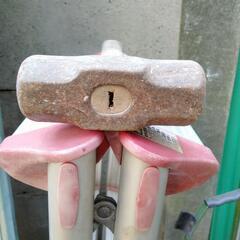 片手ハンマー　セットアップハンマー　日曜大工　建築工事　ガーデニング　使用済み　防災の画像
