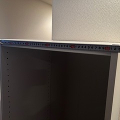 美品！白　収納棚(6月中に処分予定！お早目に！)の画像