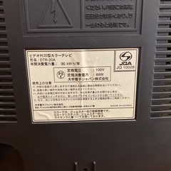 レトロブラウン管テレビデオ
の画像