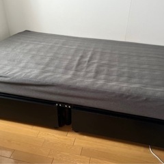 ニトリのシングルベッド&マットレスの画像