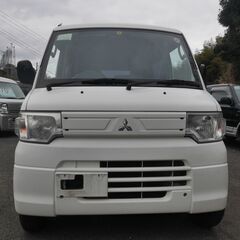 (6365) 23万　H.25(2013)年　三菱 ミニキャブバン　AT　白　走行153,226KMの画像