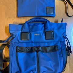 【中古】バルコス ミニポーチ付きバッグ