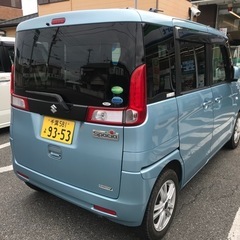 スペーシア車検8年11月♪レーダーブレーキ♪両側ワンタッチパワースライドドア♪スマートキー♪の画像