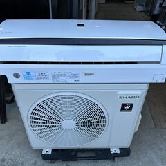 【動作保証あり】SHARP 2022年 2.2kw 6畳用 冷暖房ルームエアコン AY-N22DH プラズマクラスター【管理KR553】の画像