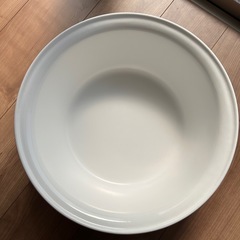 【野田琺瑯】たらい・フットバス　＊未使用品＊
