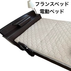 ★厚木市下荻野付近・引取り★フランスベッド 電動リクライニングベ...