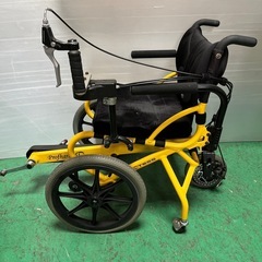 【メンテナンス必要】Profhand  足こぎ車椅子  中古品の画像