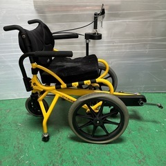 【メンテナンス必要】Profhand  足こぎ車椅子  中古品の画像