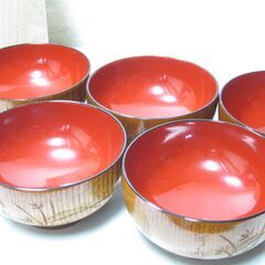 木製 汁椀(食器)の中古が安い！激安で譲ります・無料であげます