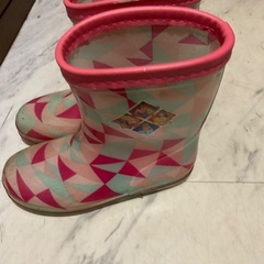 雨ブーツ　サイズ18 ディズニーの画像