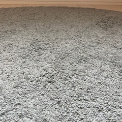IKEA ラグ 薄緑の画像