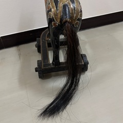 可動式　木馬　アンティーク　インテリア置物の画像