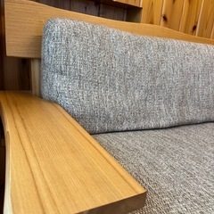 決まりました。三人掛けソファの画像