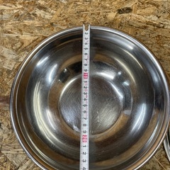 (s7077) ステンレスボウル 2個 24cm 業務用 調理器具 厨房用品 の画像