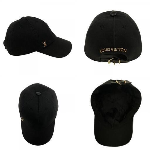 ルイヴィトン LOUIS VUITTON キャップ LVアイコニック M7050L ブラック