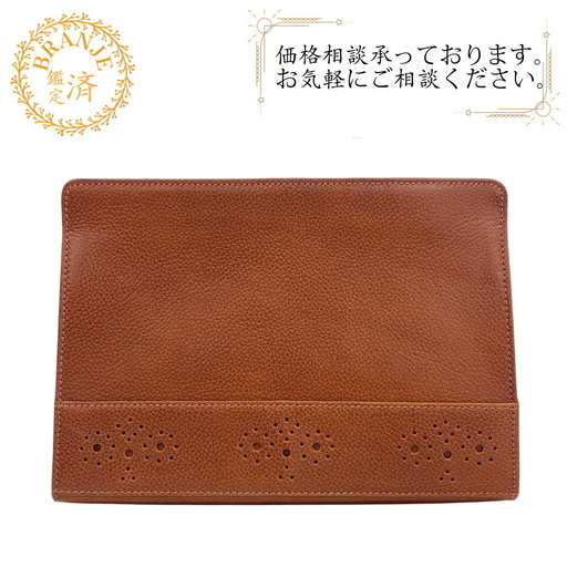 ティファニー TIFFANY\u0026Co. クラッチバッグ ブラウン