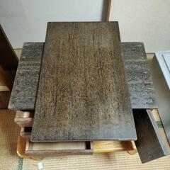 古民家　レトロ　小物入れ　ビンテージ　棚の画像