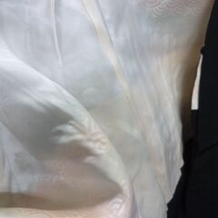 半額値下げ　和装　和服　ハギレ　リメイク　着付け　練習用　素材　羽織　セット　ウール？　中古品　現状品　浴衣　着物　保管品　ゆかた　生地の画像
