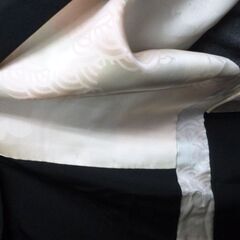 半額値下げ　和装　和服　ハギレ　リメイク　着付け　練習用　素材　羽織　セット　ウール？　中古　現状品　浴衣　着物　保管品　ゆかた　生地の画像