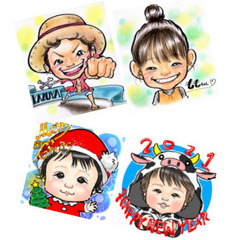 【絵を描くお仕事に興味がある方】似顔絵イベントスタッフを募集します！！【北海道有珠郡で募集】の画像