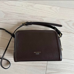 & chouette アンドシュエットショルダーバッグ　ブラウン