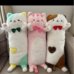 だっこして！にゃんこ　ぬいぐるみ3個セットまとめ売り