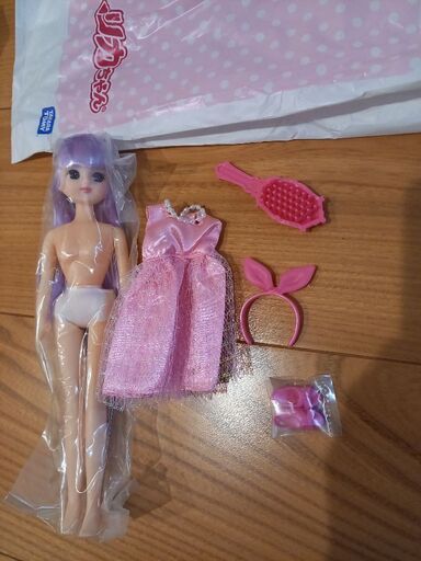 レア【新品未使用】リカちゃん人形★非売品★オリジナル※パープル×ピンク