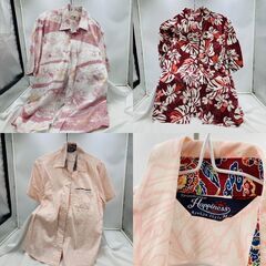 【❗️✨️どこにでも使える✨️❗️】レディース多数！沖縄伝統デザイン 半袖シャツ 夏のビジネス・カジュアルに最適の画像