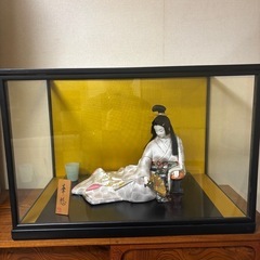 木目込み人形ケース付き