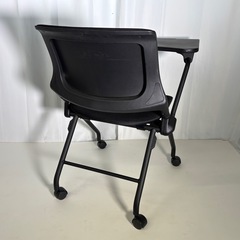 ★美品★東洋工芸　ミーティングチェア　ブラック　CF610シリーズの画像