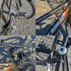 エンドウ商事 自転車 マウンテンバイク 24インチ 身長140cm～ エンドウ商事 セットブレイク マットグリーン？ LEDライトの画像