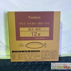 yselect YLLW12L ヤマダオリジナル 12畳 調光調...