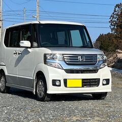 【車検あり】H24/N-BOXカスタム/4WD/GLパッケージ/...