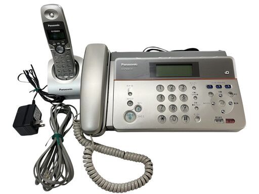 ★Panasonic パーソナルファクス おたっくす 子機1台 KX-PW201CW 親子電話 電話機 FAX電話機 FAX★