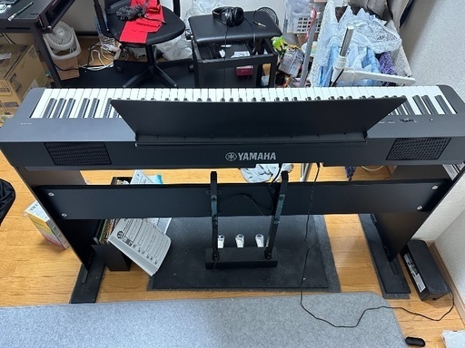YAMAHA P-225B  電子ピアノ　フルセット