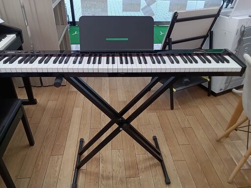 ★ジモティ割あり★  電子ピアノ　スタンド付き 不明   動作確認／クリーニング済み TK4499
