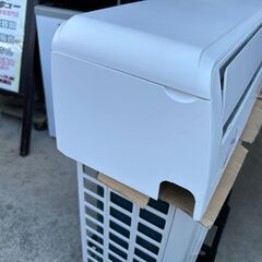 【難点あり】YAMADA RIAIR 2023年 2.2kw 6畳用 冷暖房ルームエアコン YHA-S22N【管理KR557】の画像