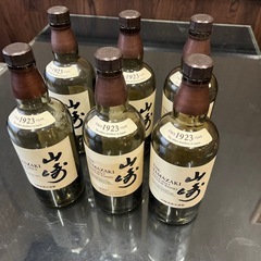 山崎　空き瓶6本