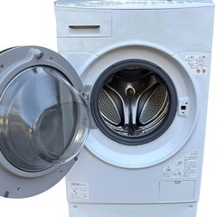 アイリスオーヤマ ドラム式洗濯乾燥機FLK842-W 2023年製ドラム式