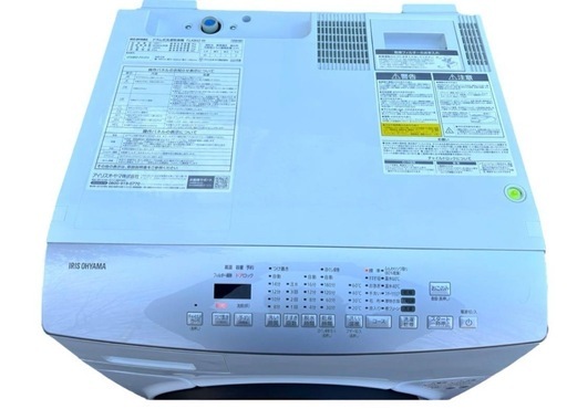 アイリスオーヤマ ドラム式洗濯乾燥機FLK842-W 2023年製ドラム式
