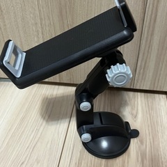 iSmile 車載ホルダー 三軸アーム 角度自在調整可 3.5-10.1インチ対応 吸盤式 ダッシュボード スマホ タブレット スタンド Xperia iPhone iPad iPad mini Nexus Pixel グレーの画像