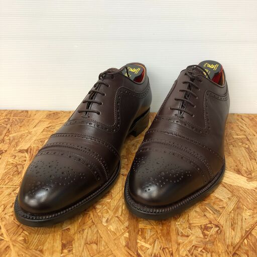 【A562】セミブローグシューズ SCOTCH GRAIN 25.5cm