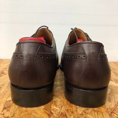 【ジャングルジャングル岩出店】【A562】セミブローグシューズ SCOTCH GRAIN 25.5cmの画像