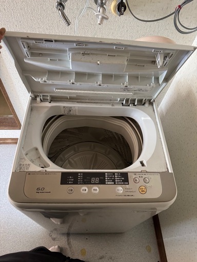 値下げ 洗濯機 6kg 早い者勝ち
