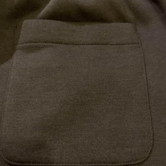 【新品】メンズ　裾リブパンツ　裏起毛　ルームウェア　ズボン 紺　LL ②の画像
