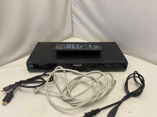 取引中　パナソニック DMR-BR585　HDD/ブルーレイ/ レコーダー　320GB　リモコン　B-CASカード付